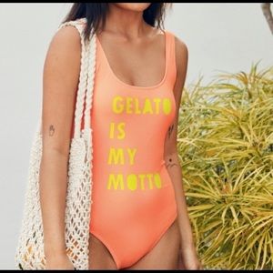 Aerie Neon Orange 🍊Bathing suite
